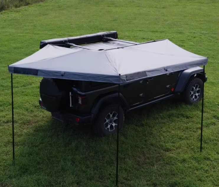 Outdoor Adventure Degree - 自立式270度屋外キャンプカーオーニングテント（カーキャンプアドベンチャー用）
