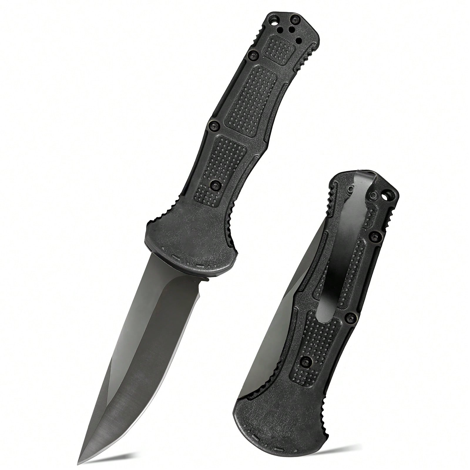 Outdoor Adventure Friends - G10ハンドルの折りたたみ式ポケットナイフ。切れ味の良い刃を備え、持ち運びにも便利。 キャンプ、バーベキュー、アウトドアアクティビティ、家庭での料理など、さまざまな用途に適しており、親戚や友人への贈り物としても最適です。