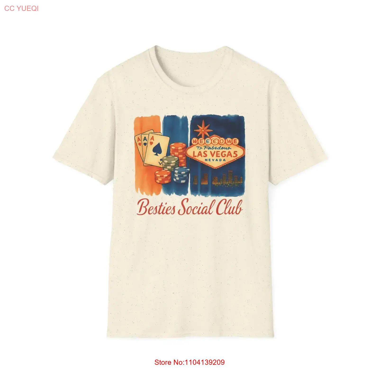 Outdoor Adventure Friends - ラスベガスの誕生日旅行ソーシャルクラブガールズTシャツ彼女のためのベストフレンズアウトドアアドベンチャー休暇夏かわいいヴィンテージウォッシュド