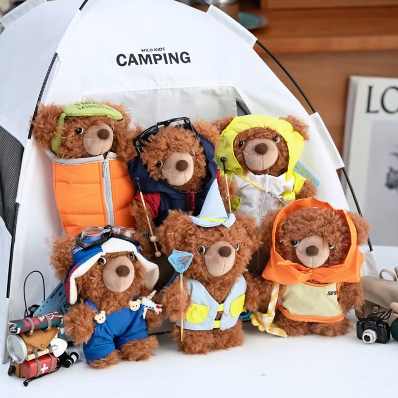 Outdoor Adventure Toys - Gulu'S アウトドアテイルシリーズ ブラインドボックス かわいいぬいぐるみ人形 アドベンチャー アウトドアバディ
