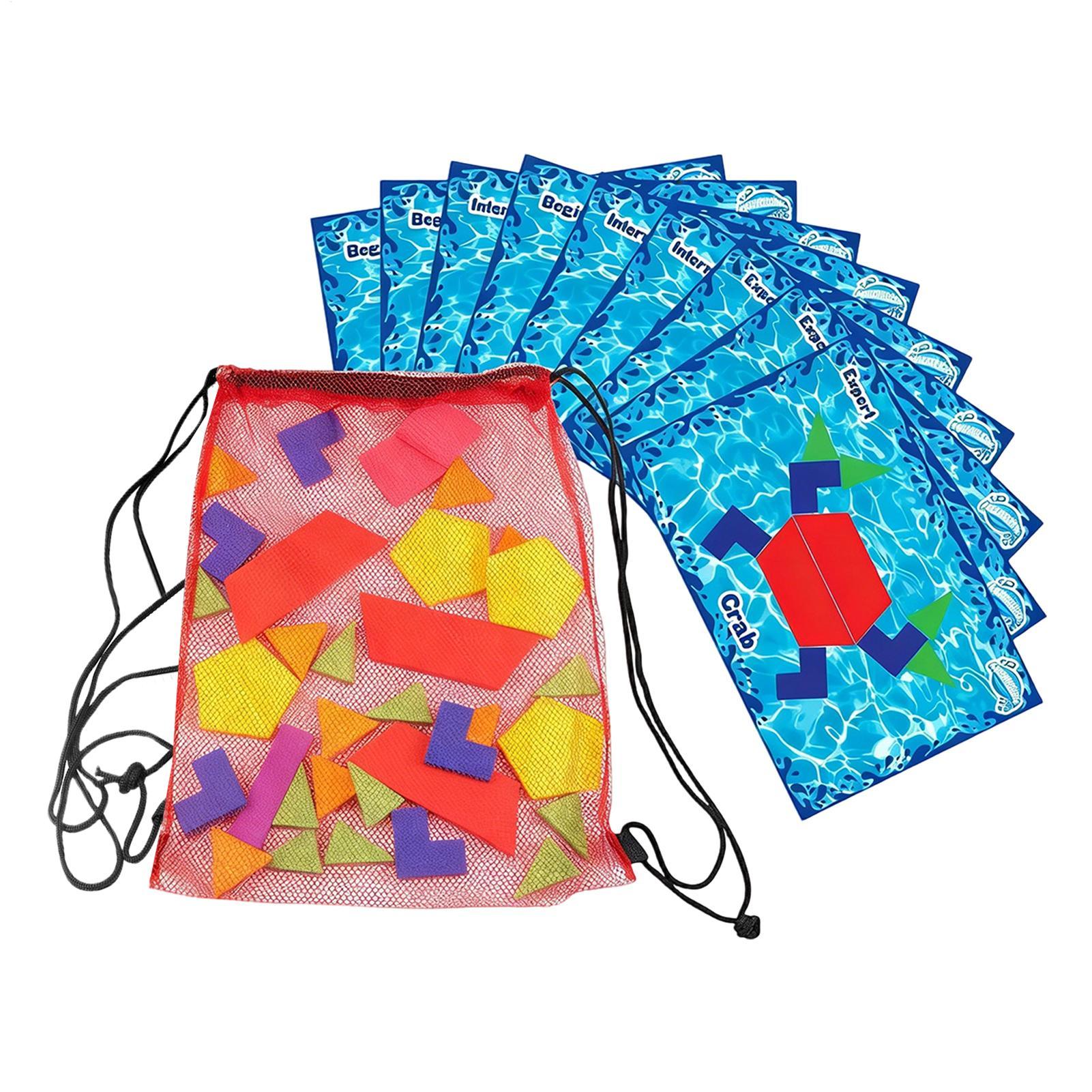 Outdoor Adventure Friends - 1pc 水中アドベンチャーゲームスイミングプールパーティー水中ビルディングブロック検索ゲーム親子インタラクティブ小道具おもちゃ