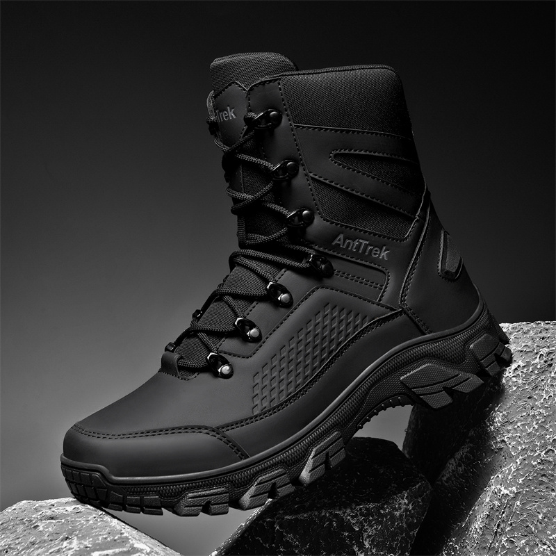 2025 新しい戦術ブーツ男性ブーツ特殊部隊砂漠男性ブーツ屋 - Outdoor Adventure Hiking のレビューと価格