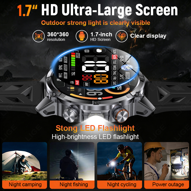 LIGE 新型アウトドアアドベンチャー 1400mAh 大容 - Outdoor Adventure Reservations のレビューと価格