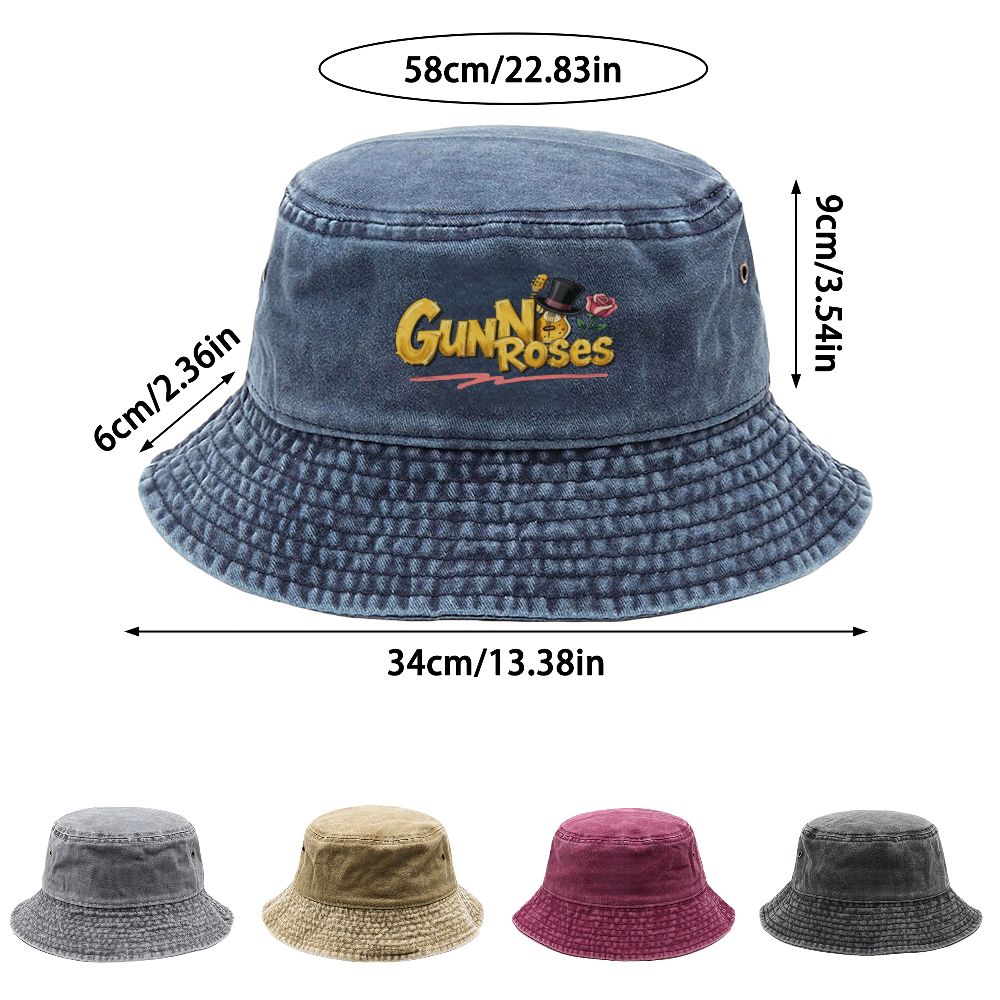 1個入り ヴィンテージ風ウォッシュ加工バケットハット ユニセ - Outdoor Adventure Festival のレビューと価格