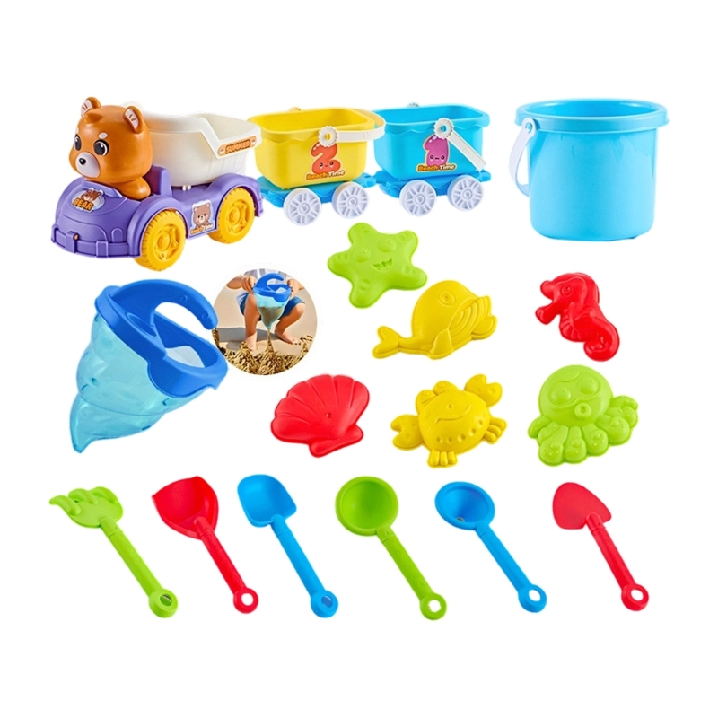明るい色の 1 セット子供用砂浜おもちゃ屋外夏の冒険に最適  - Outdoor Adventure Toys のレビューと価格