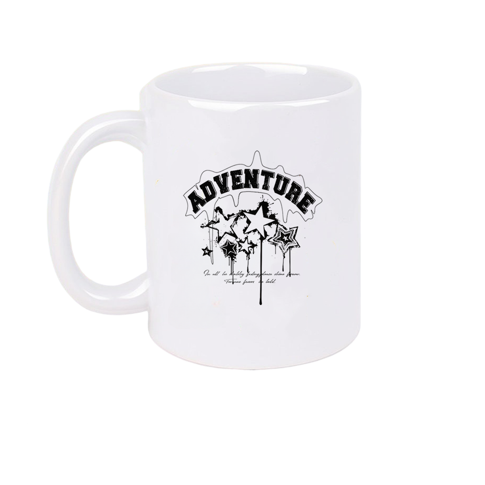 11オンス アドベンチャースターパターン セラミックコーヒー - Outdoor Adventure Friends のレビューと価格