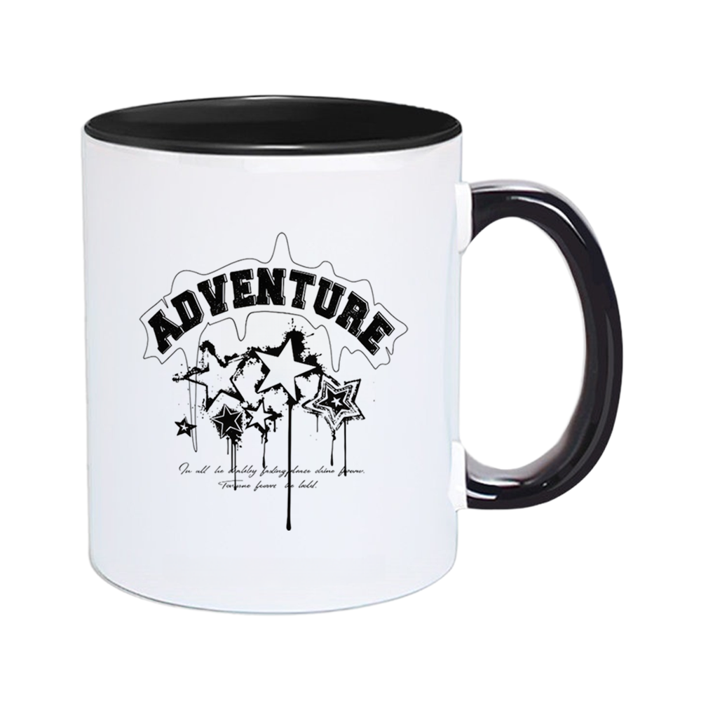 11オンス アドベンチャースターパターン セラミックコーヒー - Outdoor Adventure Friends のレビューと価格