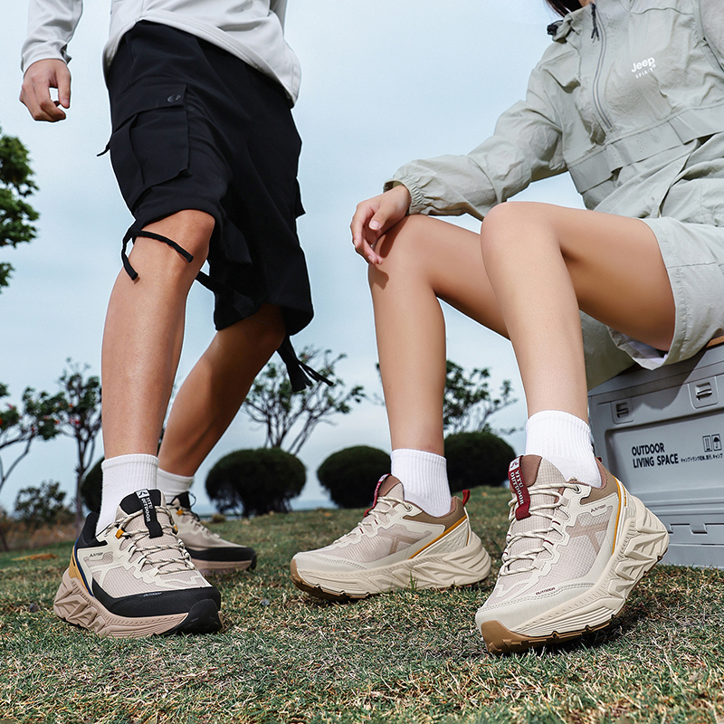 女性スニーカー 2026 新ファッションユニセックスウォーキ - Outdoor Adventure Hiking のレビューと価格