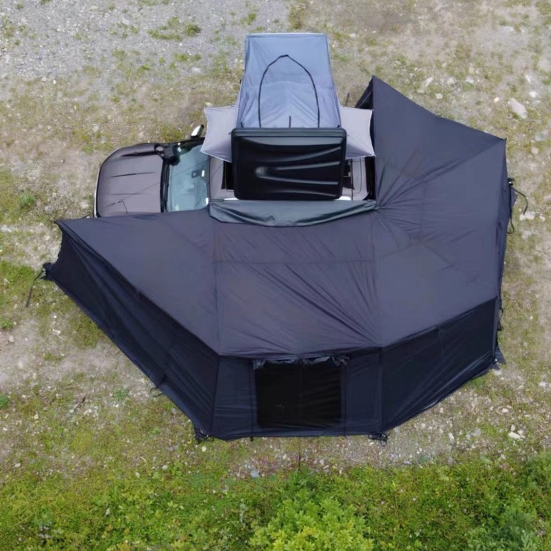 防水・270度拡張可能な車用サイドオーニングシェルター、SU - Outdoor Adventure Degree のレビューと価格