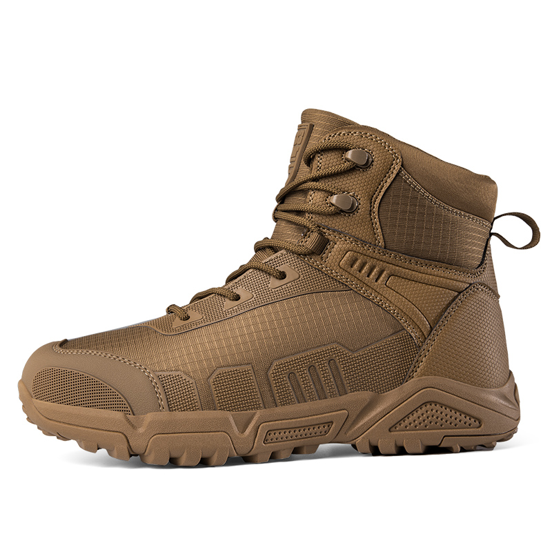 男性用タクティカルブーツ、男性用アーミーシューズ、防水超軽量 - Outdoor Adventure Hiking のレビューと価格