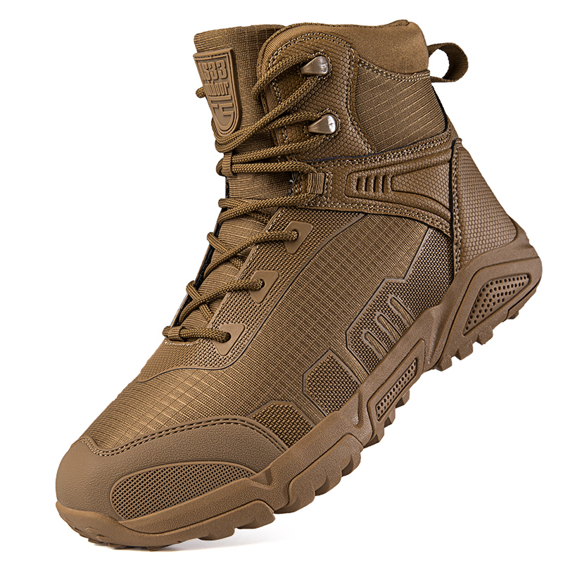 男性用タクティカルブーツ、男性用アーミーシューズ、防水超軽量 - Outdoor Adventure Hiking のレビューと価格
