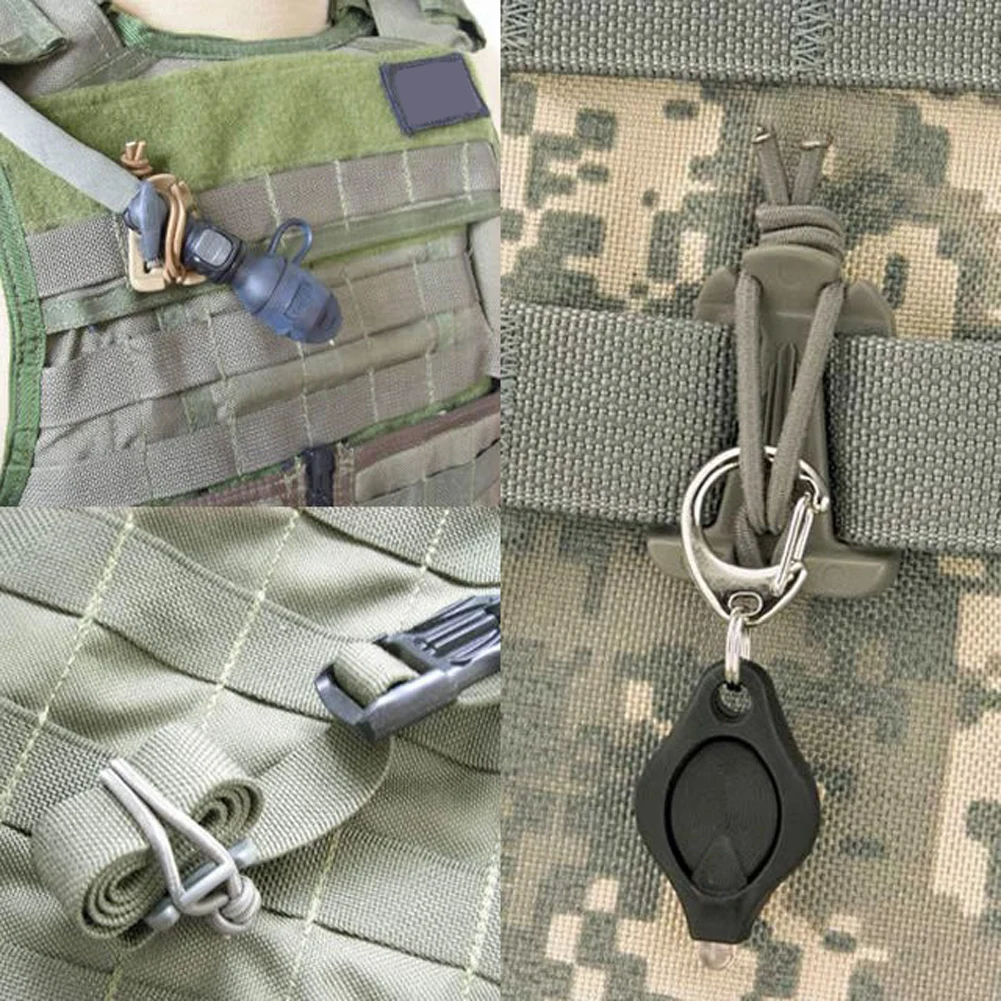 2 個バックパックバックルクランプカラビナサバイバルギアツー - Outdoor Adventure Backpack のレビューと価格
